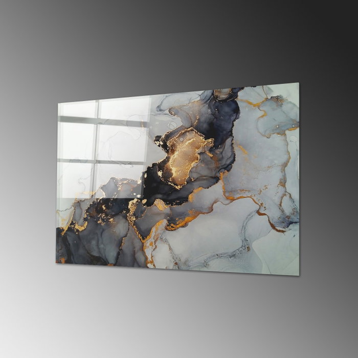 Wallity Cuadro Decorativo de Cristal Templado Multicolor 50 x 70 cm